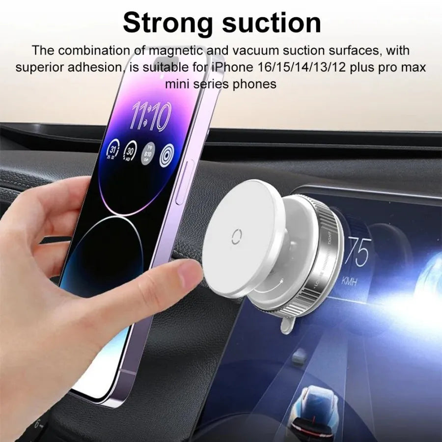 Magsafe Intelligent Vacuum Adsorption Car Phone Mount