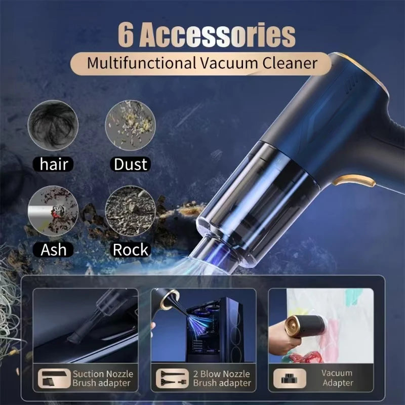 Premium Wireless Handheld Car Vacuum Cleaner